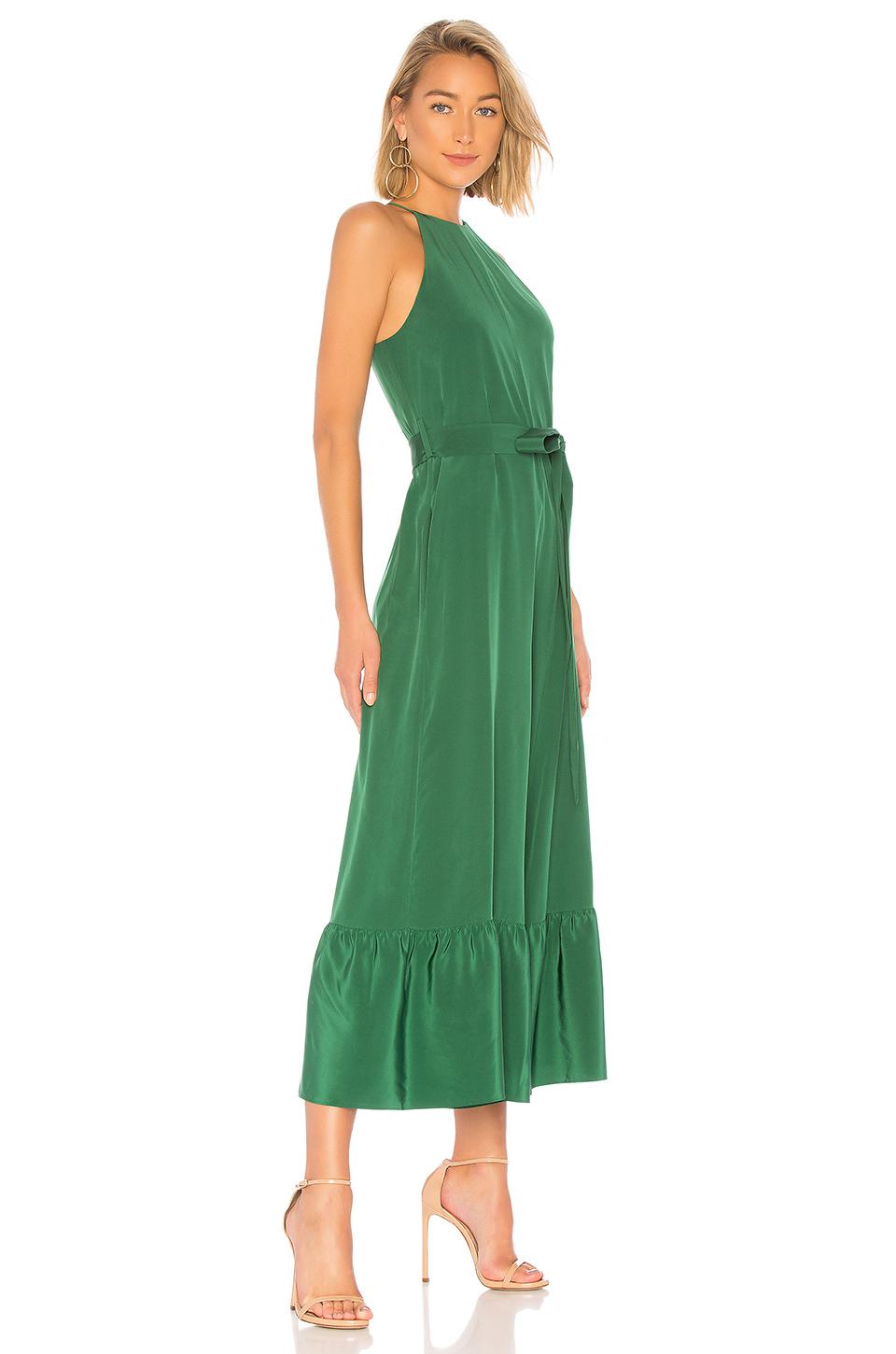 tibi green jumpsuit