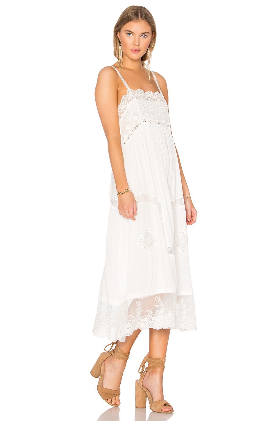 spell peaches slip dress