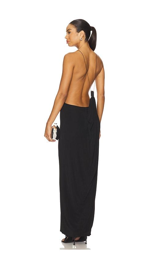 iamgia backless dress Larisa Maxi Dress in Black