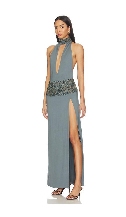 chinese dress ladies Vida in Whiskey Maxi Dress | Jaded London