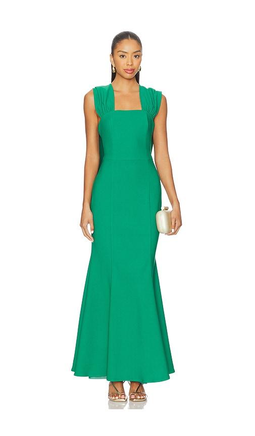 elliatt green dress Darner Strapless Mini Dress - Green Floral - S main image 0