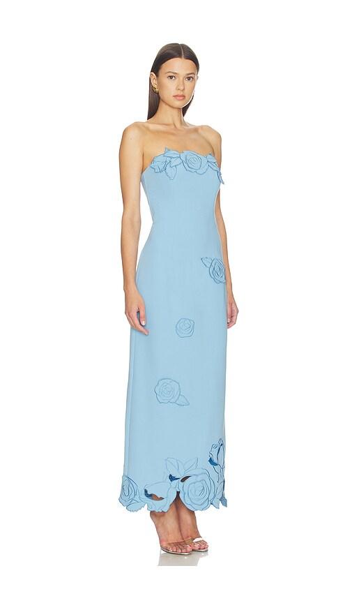 open lace back dress Malvern Maxi Dress Green