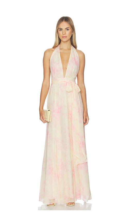 black maxi dress sale Salenne | Black Wide-Neck Maxi Dress With Satin Asymmetric-Cape