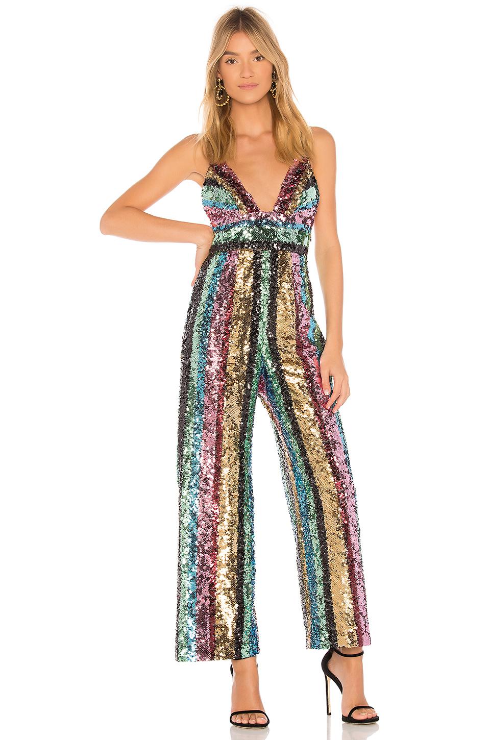 Free People Margarita Sequin Jumpsuit | Lyst