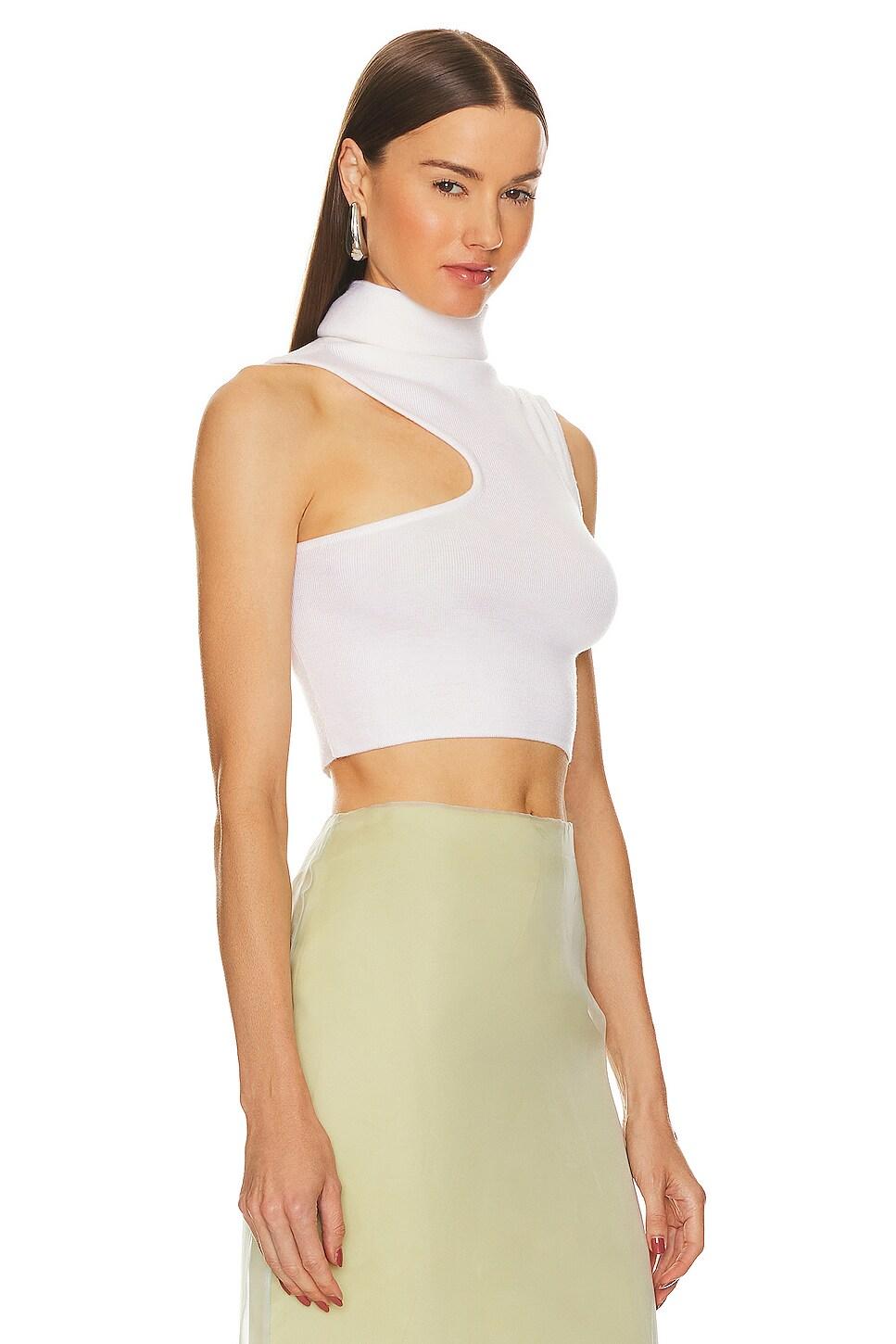 GAUGE81 Melita Turtleneck Top in White | Lyst