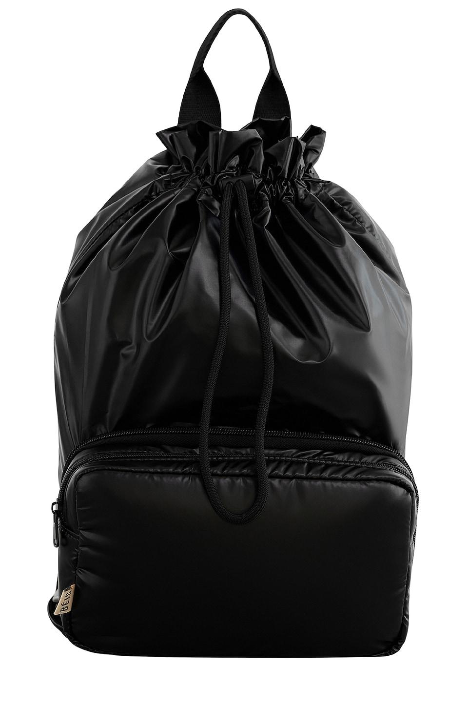 BEIS The Expandable Puffy Pouch in Black Lyst