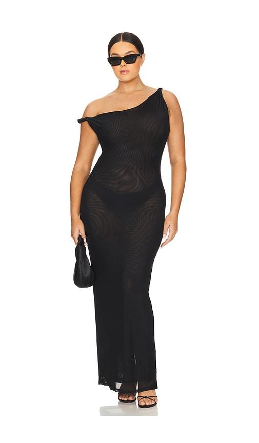 floating by plunging neckline mesh overlay midi dress sage Floating By Plunging Neckline Mesh Overlay Midi Dress Apricot