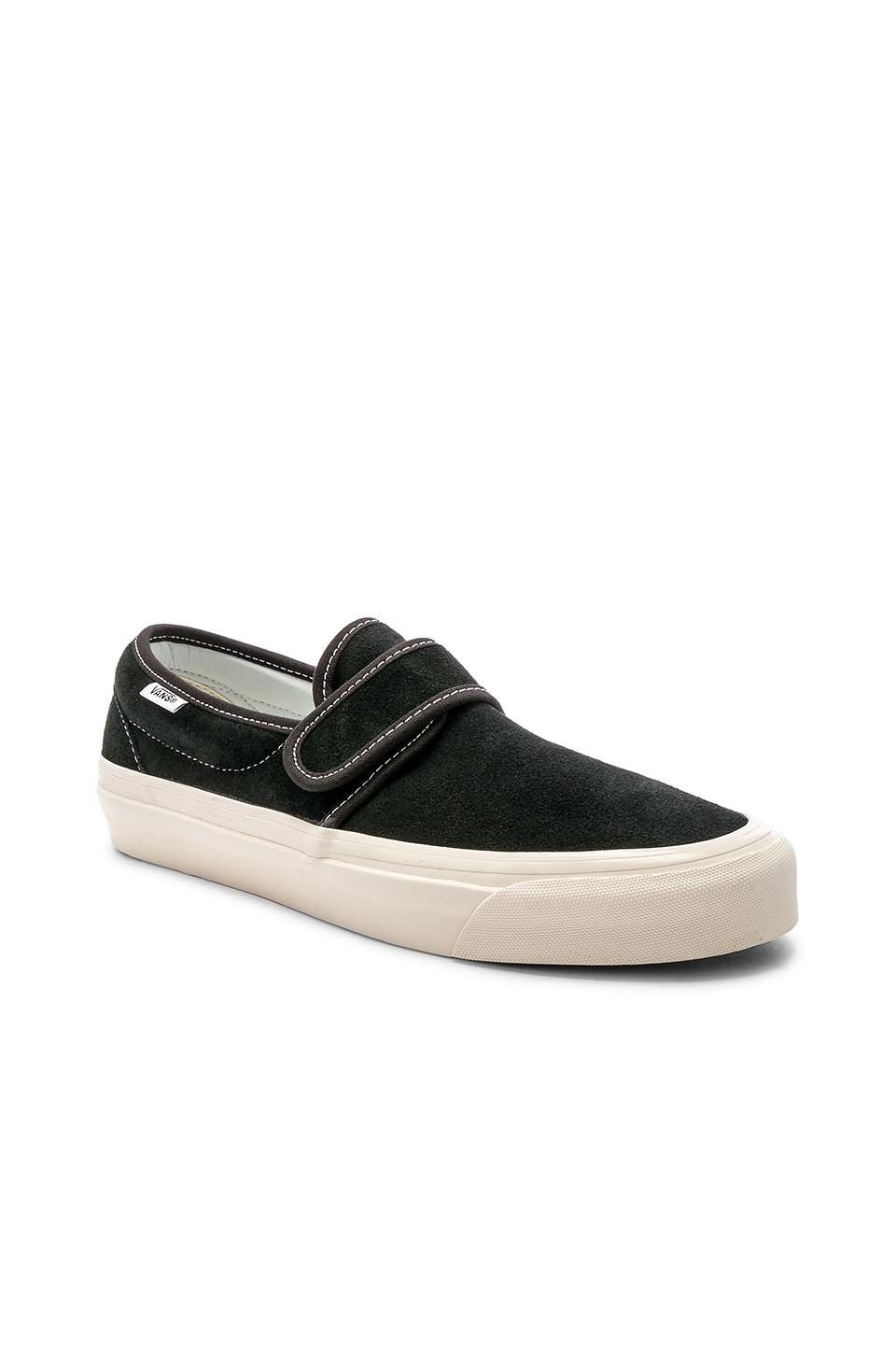 vans slip on 47 v dx black