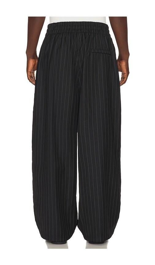 adidas Originals X Willy Chavarria Pinstripe Pants in Black for