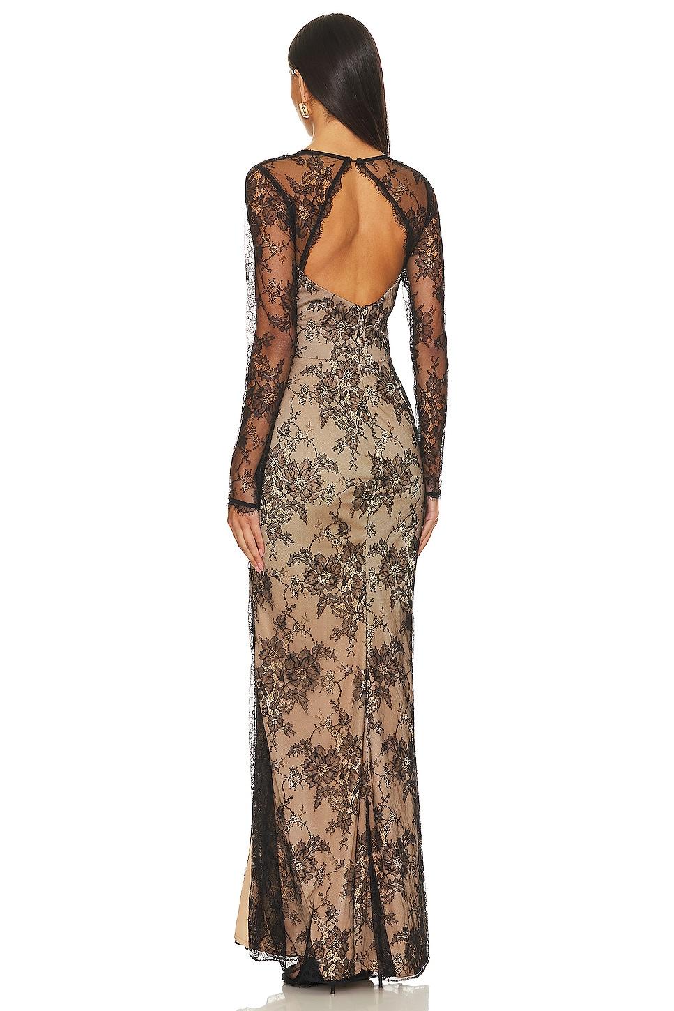 Katie May Persia Gown in Natural | Lyst