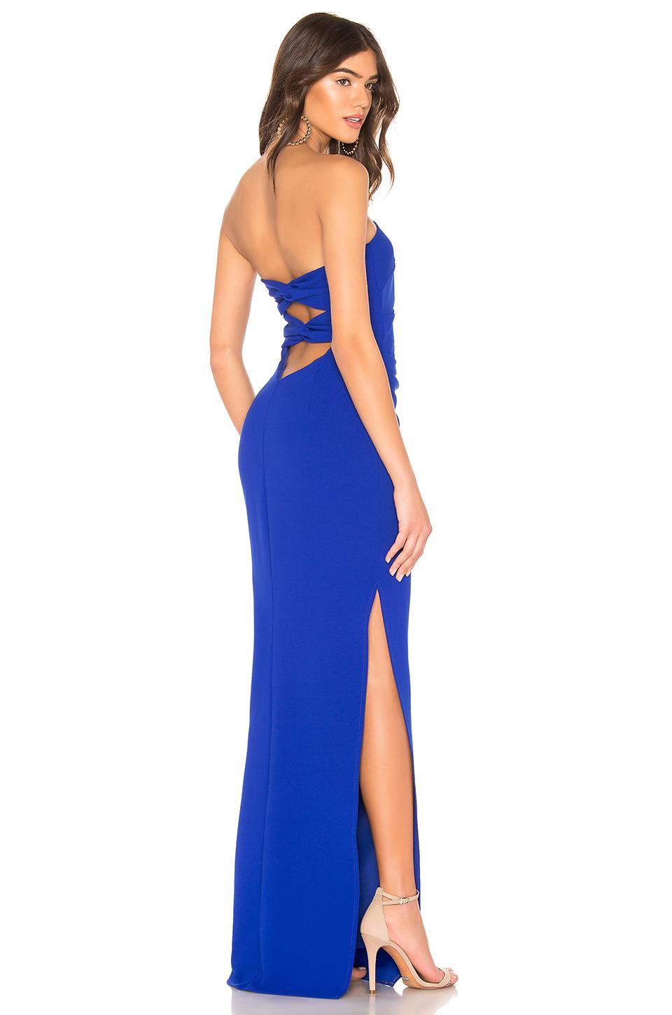 Katie May Sway Gown in Blue | Lyst