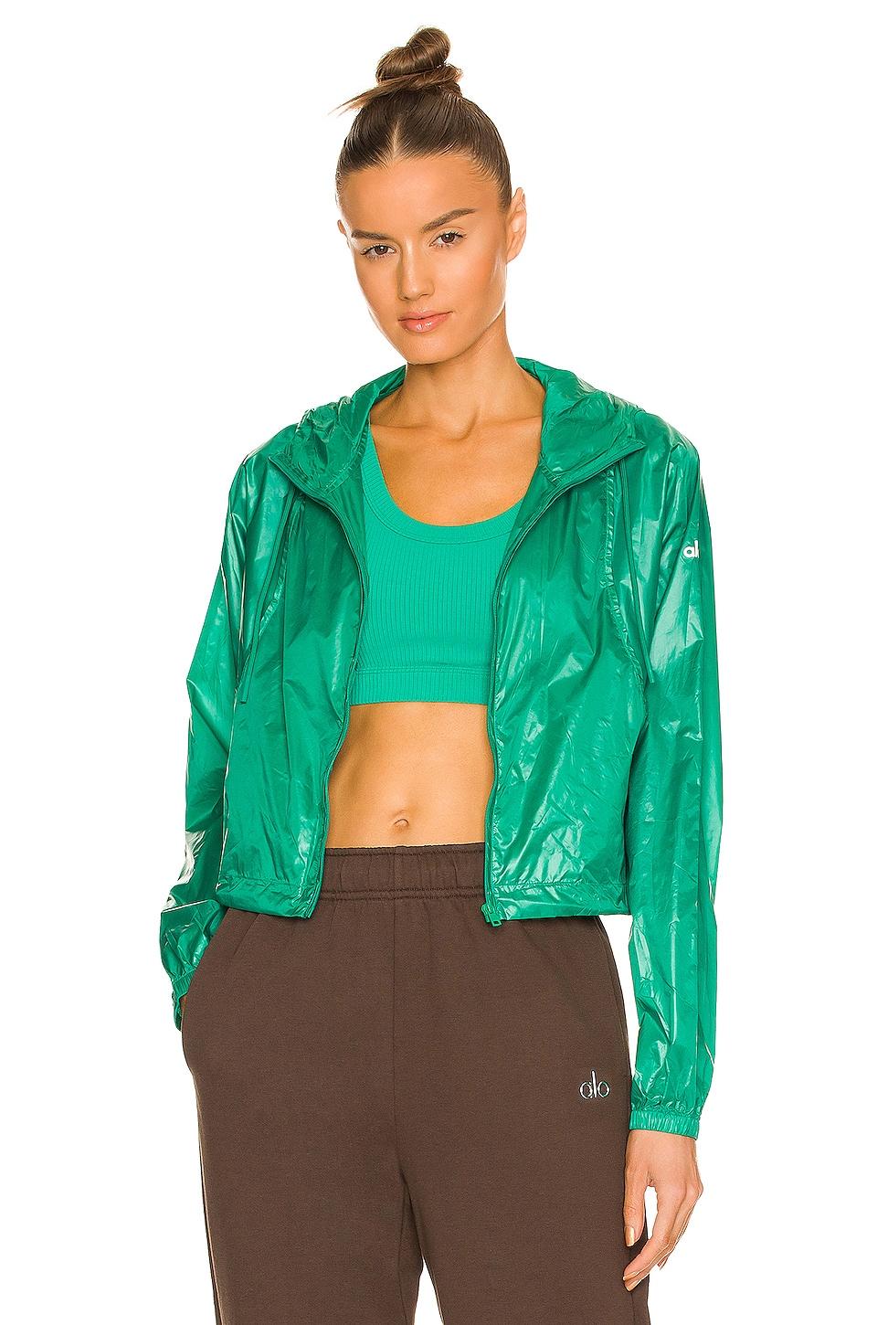 Alo Yoga Sprinter Jacket in Green