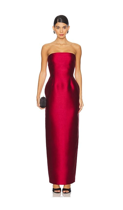 Solace London Lea Maxi Dress in Red | Lyst Solace London Lea Maxi Dress in Red | Lyst