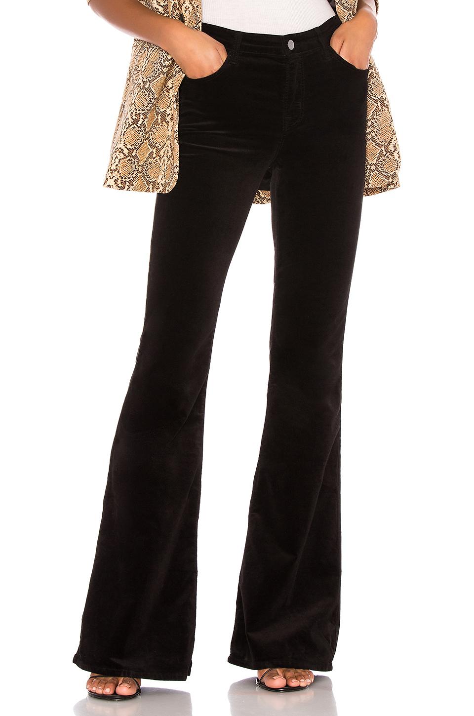 J Brand Valentina Velvet High Rise 