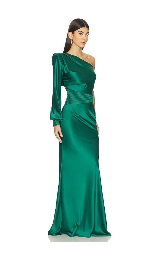 green emerald velvet dress Eyes of Horus- Sequin Dress Zhivago – Cam&Co Boutique main image 1
