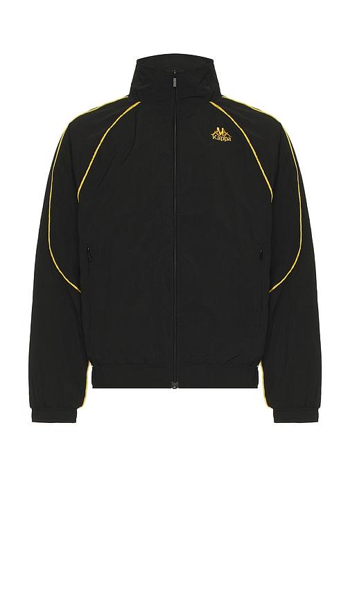 Kappa 222 Banda Nucio Full Zip Jacket in Black for Men | Lyst