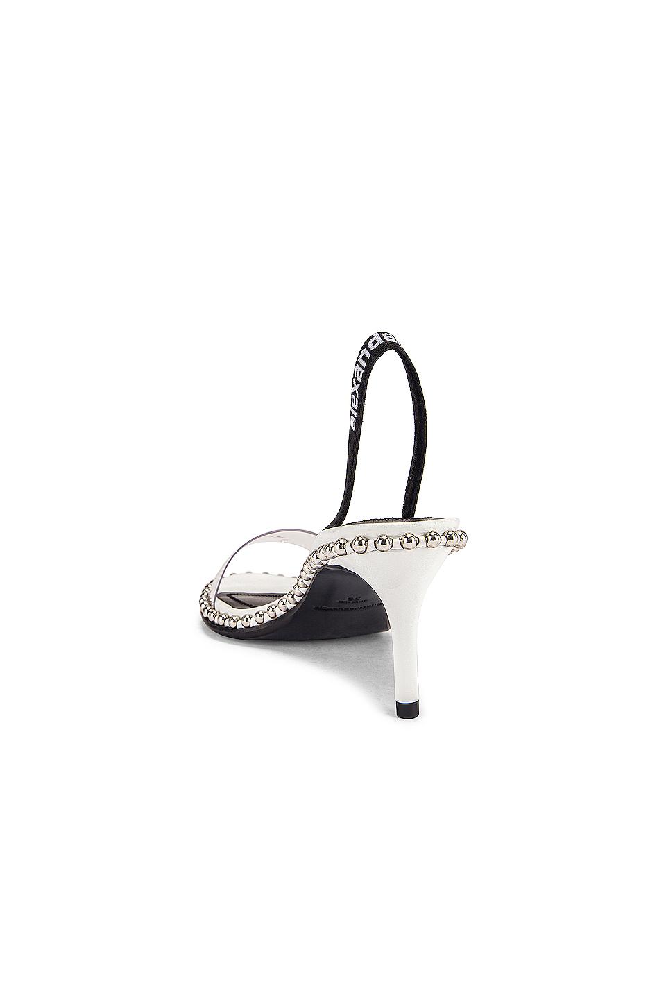 alexander wang nova heels white