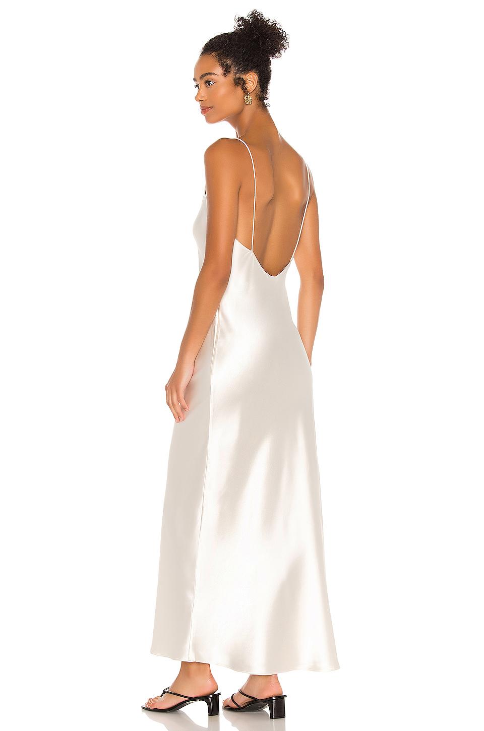 Anine bing clearance pink slip dress