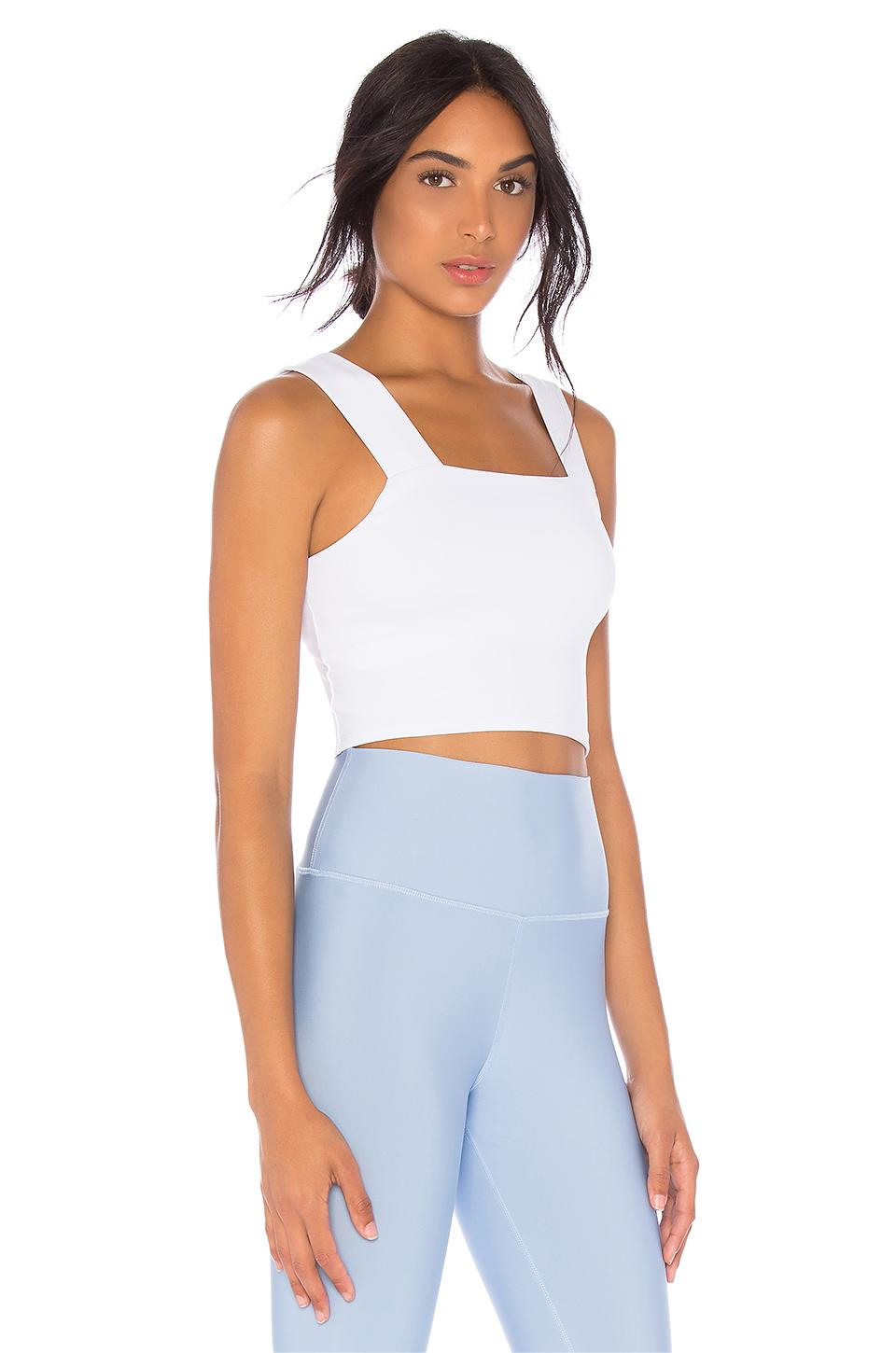alo bind fitted bra tank