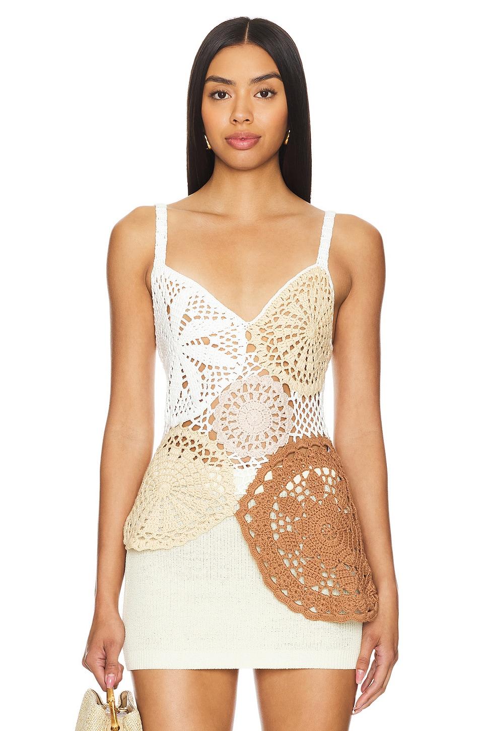 Tularosa レディース ナチュラル Bryce Crochet トップ トップス 