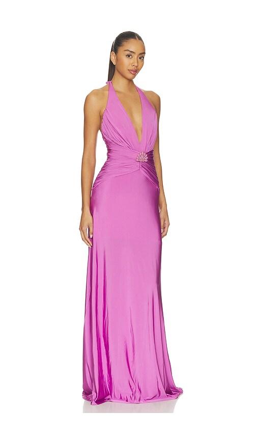 knee length dresses for ladies Lace & Fringe Maxi Dress main image 0