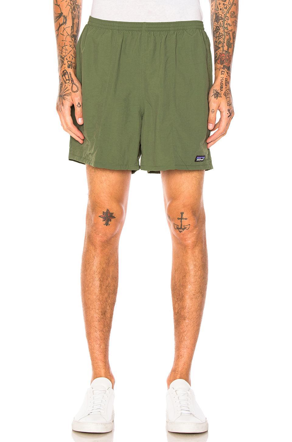 patagonia shorts green
