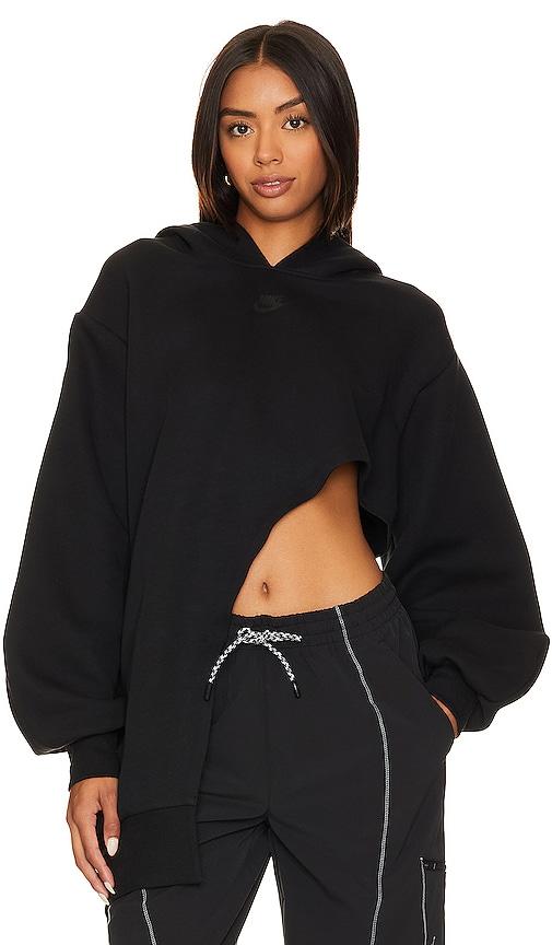 Nike asymmetrical hoodie best sale