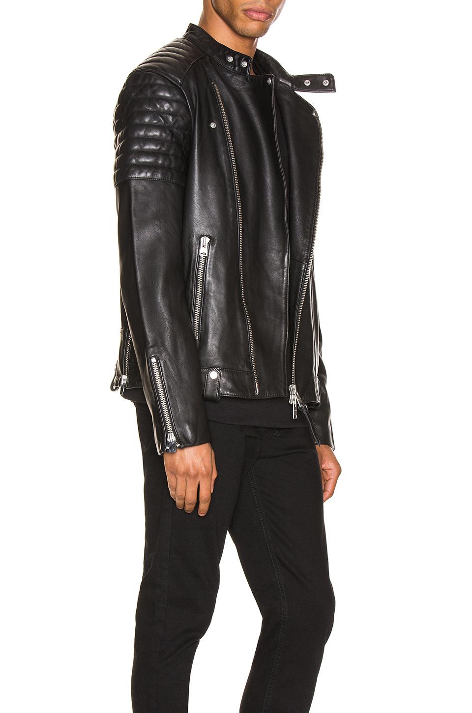 jasper leather biker jacket