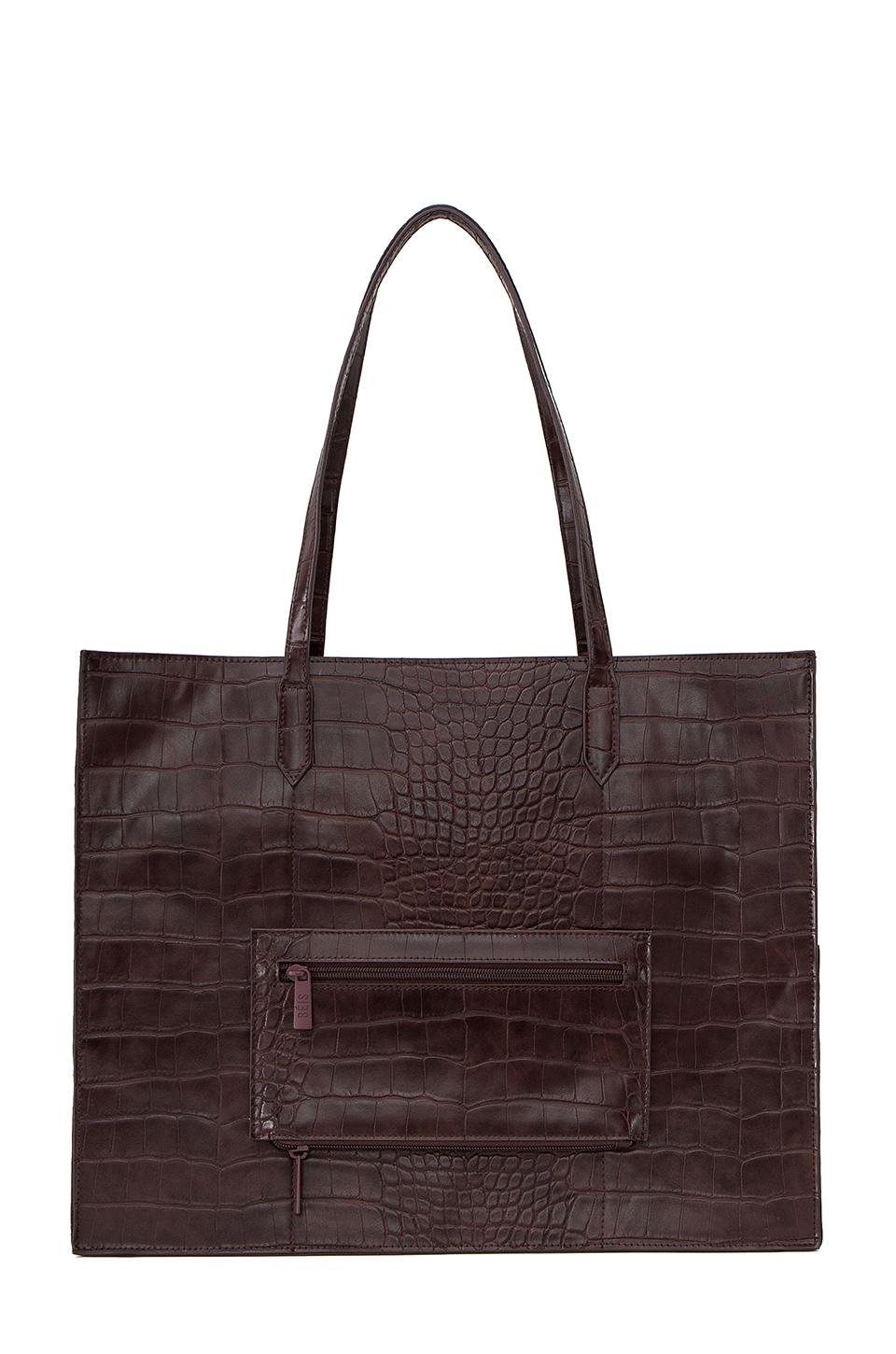 BEIS Work Tote in Espresso (Brown) | Lyst