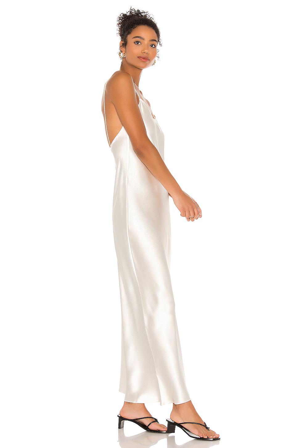 Anine Bing Chloe Dress in White | Lyst