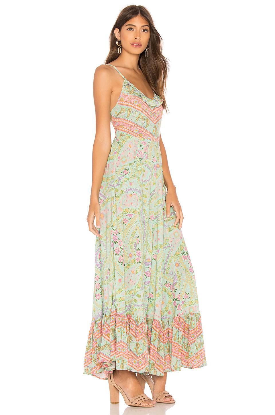 spell city lights maxi dress