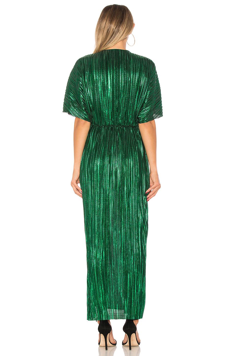 house of harlow farrah dress emerald