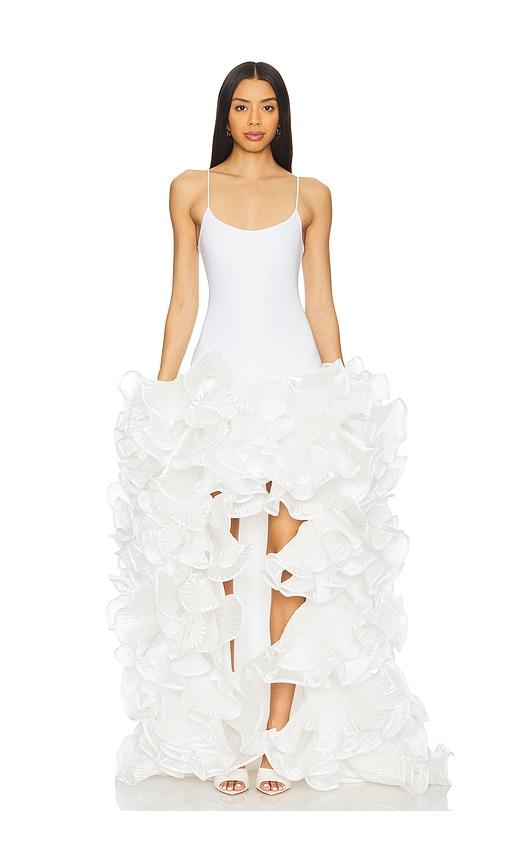 【国内発送・関税なし】SELEZZA Savannah Maxi Dressドレス Savannah Maxi Dress in White – SELEZZA LONDON