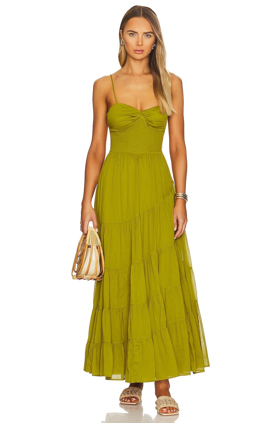 Free People Sundrenched Maxi in Yellow | Lyst