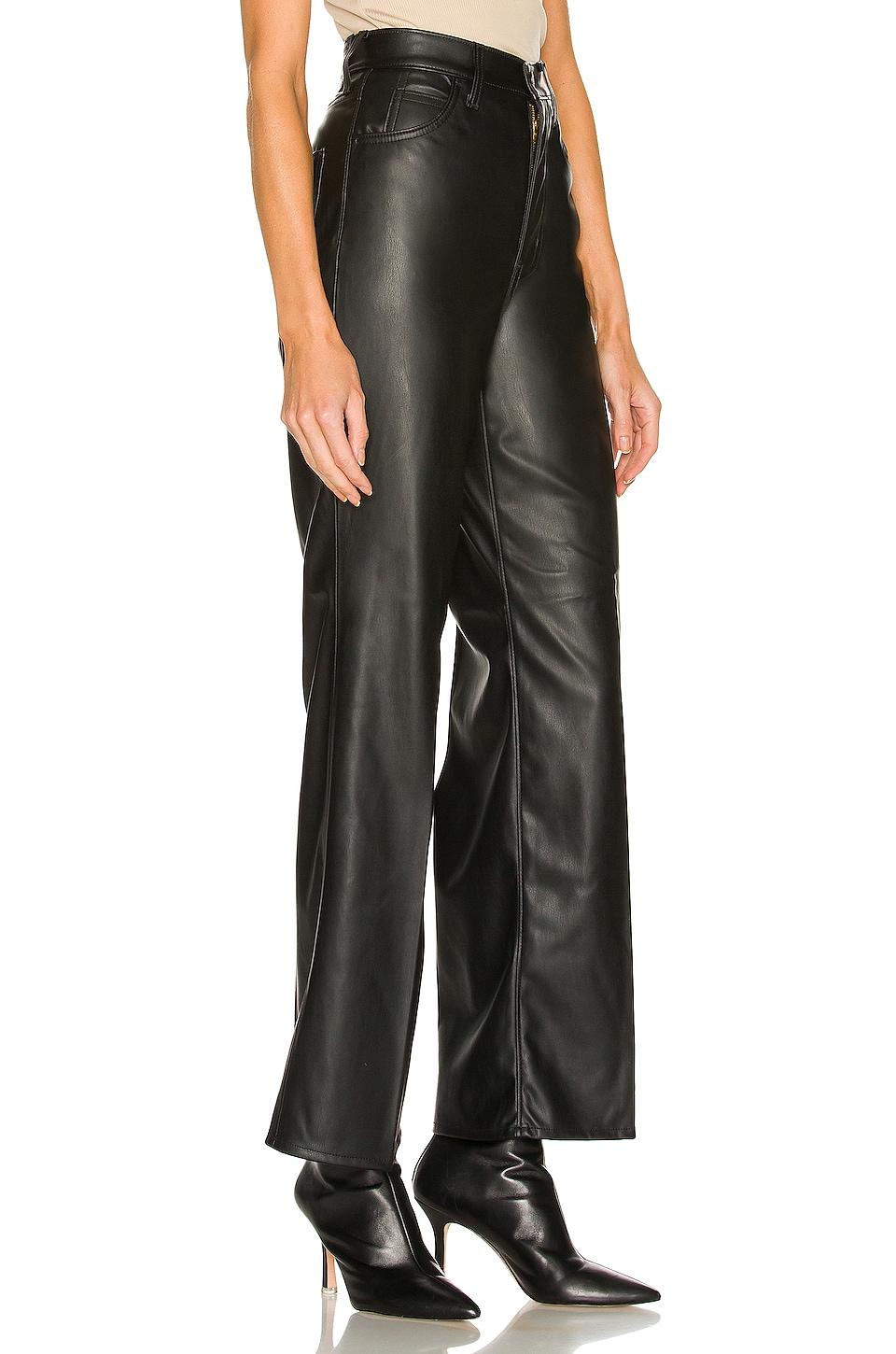 Levi's 70s Flare Faux Leather Pant in Black | Lyst