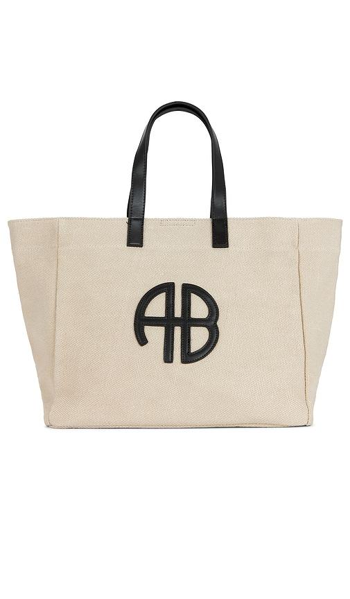 Anine Bing Medium Rio Tote in Natural Lyst