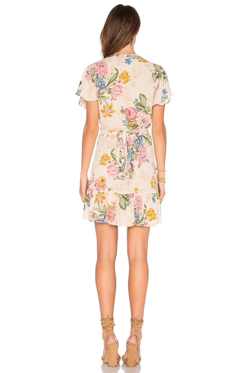 auguste delilah frill maxi dress