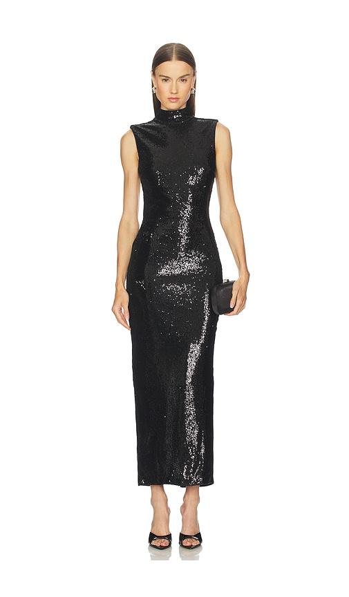 Michael Costello X Revolve Maeva Maxi Dress in Black | Lyst
