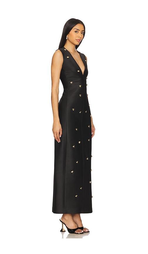 Acler Pattison Maxi Dress in Black | Lyst
