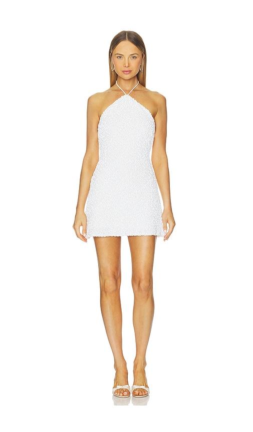 ganni leopard dress mini Ganni Leopard Printed Denim Mini Dress
