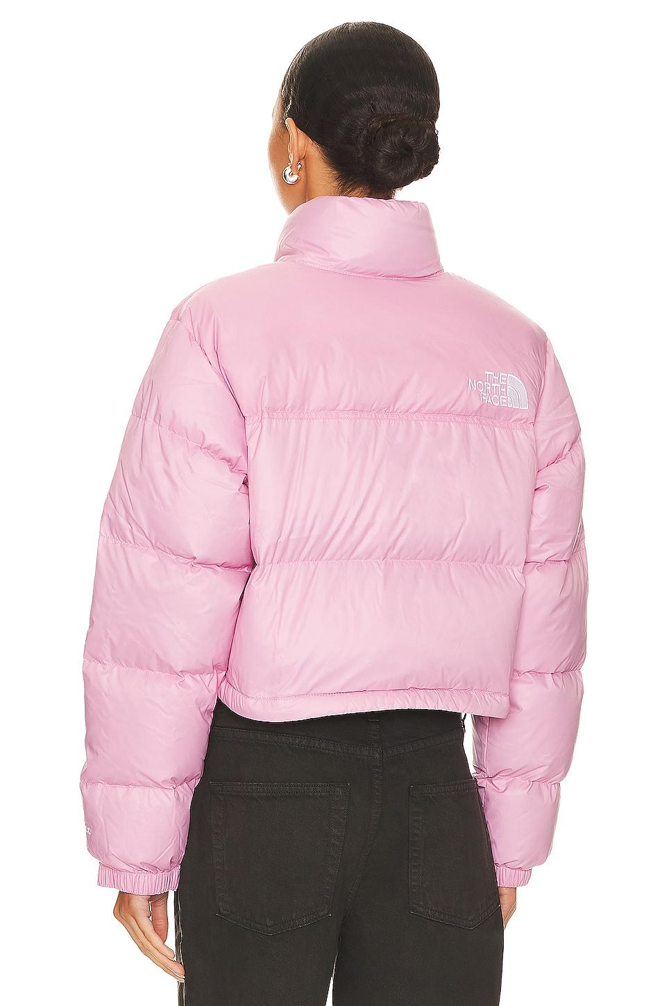 The North Face Nuptse Short Jacket in Pink | Lyst