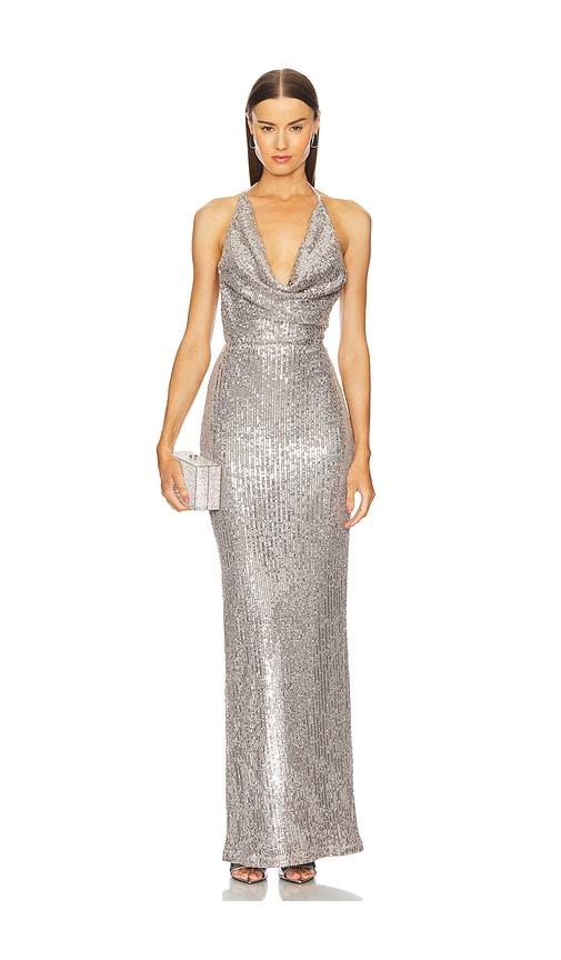 Michael Costello X Revolve Luise Gown in White | Lyst