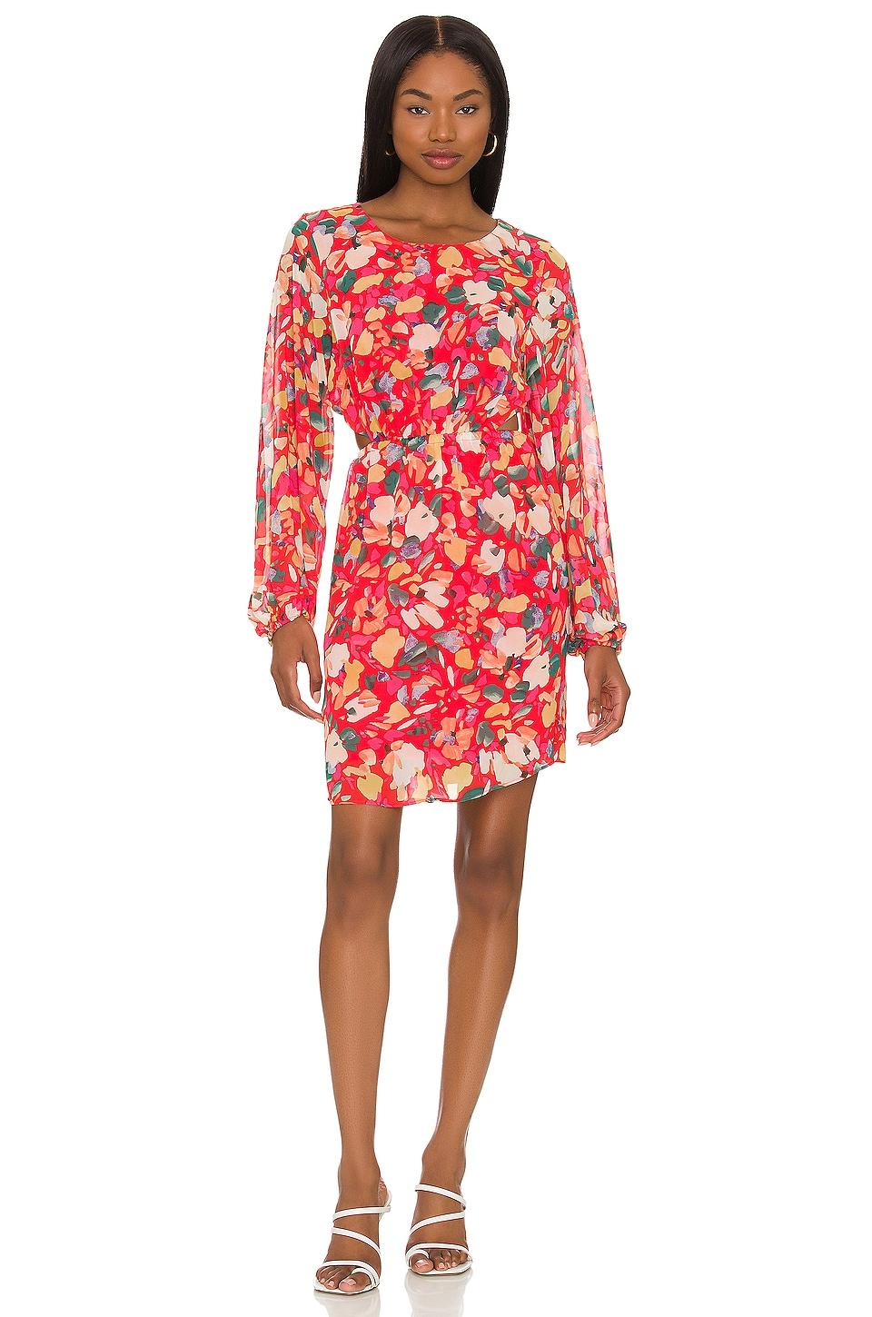 BCBGeneration Chiffon Cutout Long 