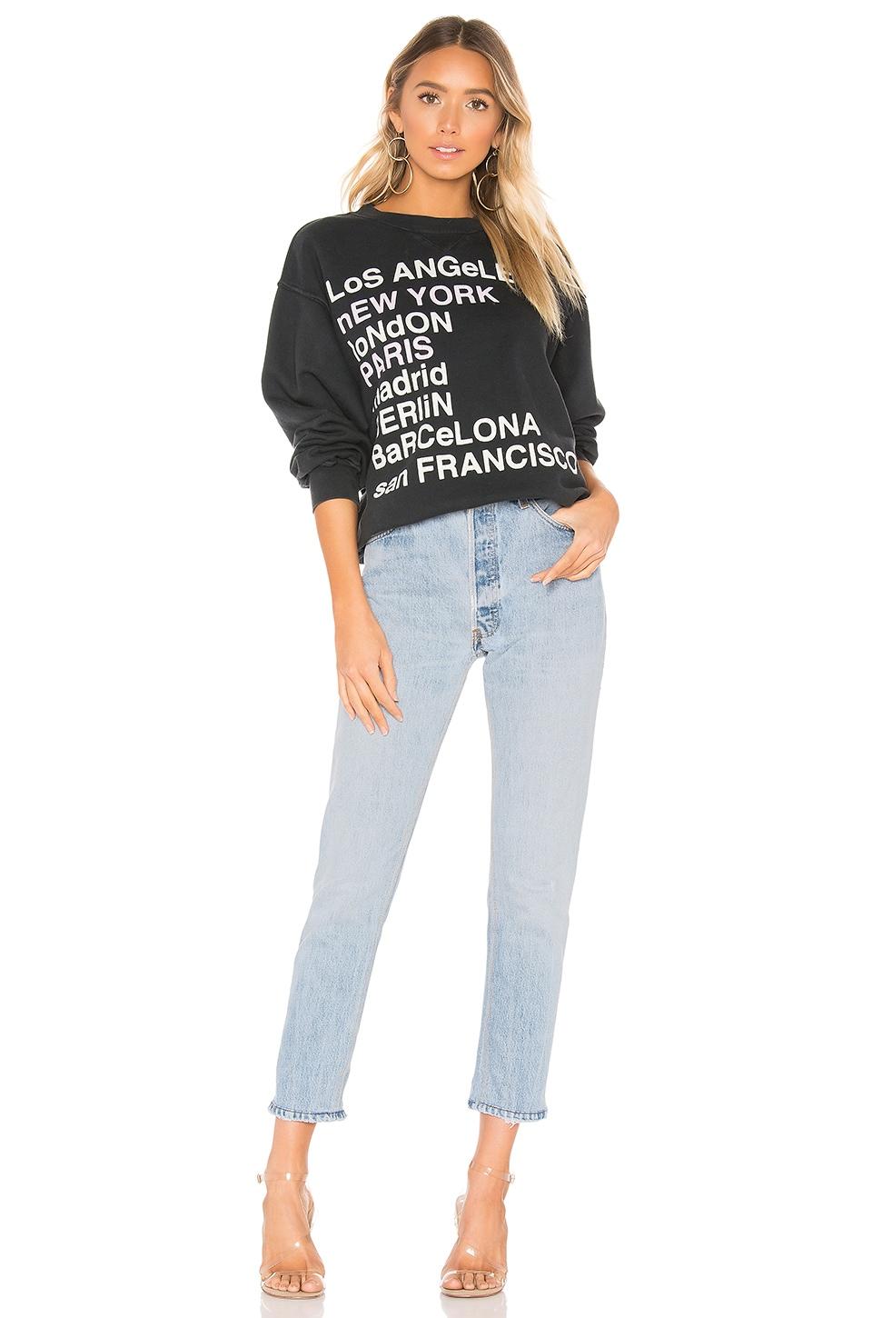 anine bing city love sweatshirt