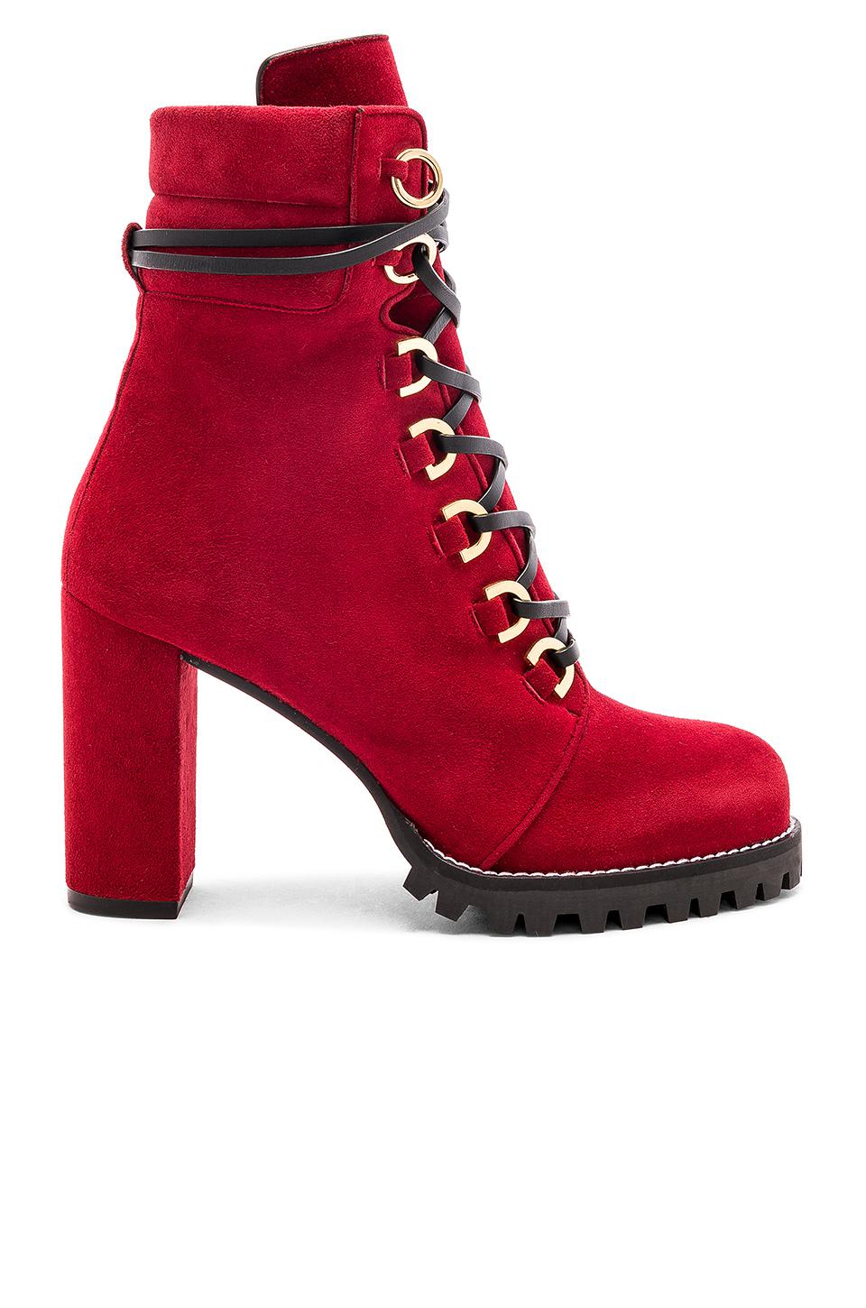 stuart weitzman shackleton suede combat boots