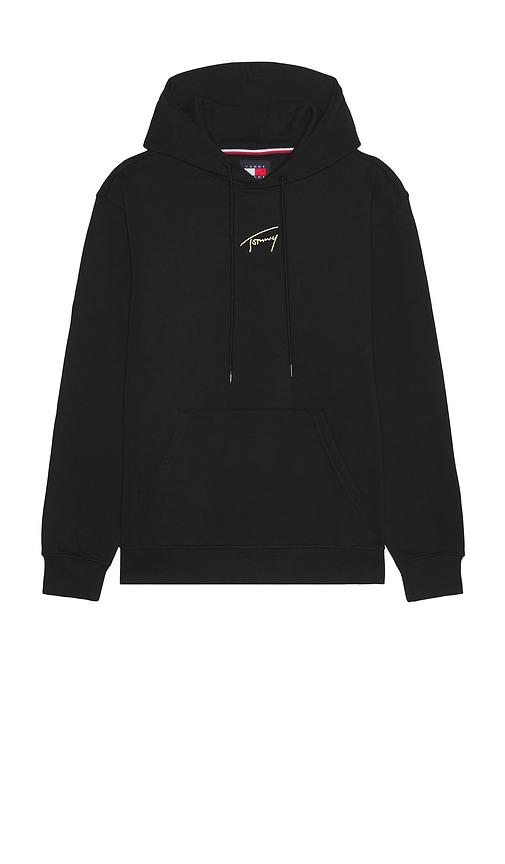 Signature hoodie tommy hilfiger sales