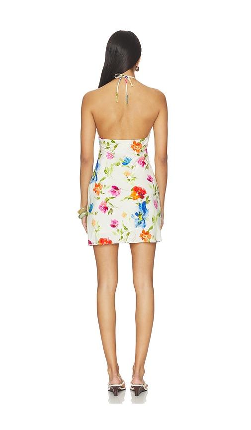 mini graduation dress White Twisted One-Shoulder Mini Dress