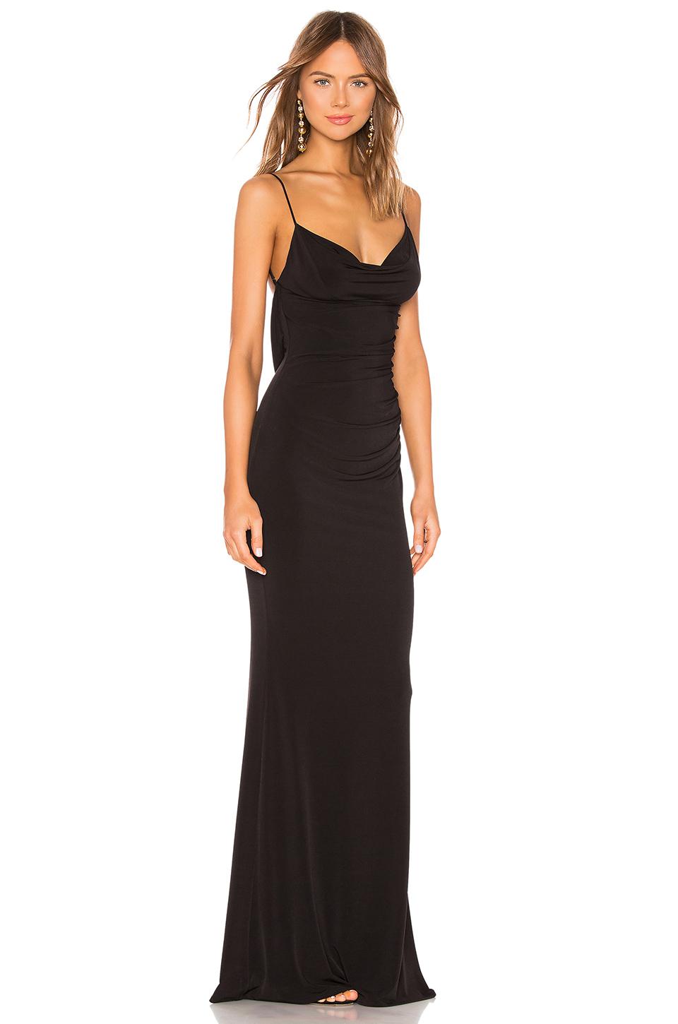 Katie May Synthetic Surreal Gown in Black - Lyst