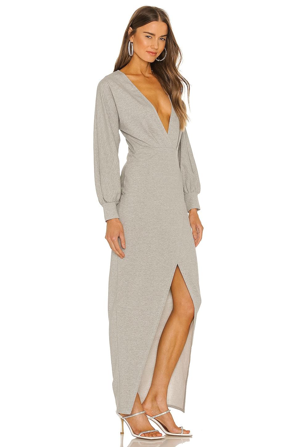 revolve grey dress