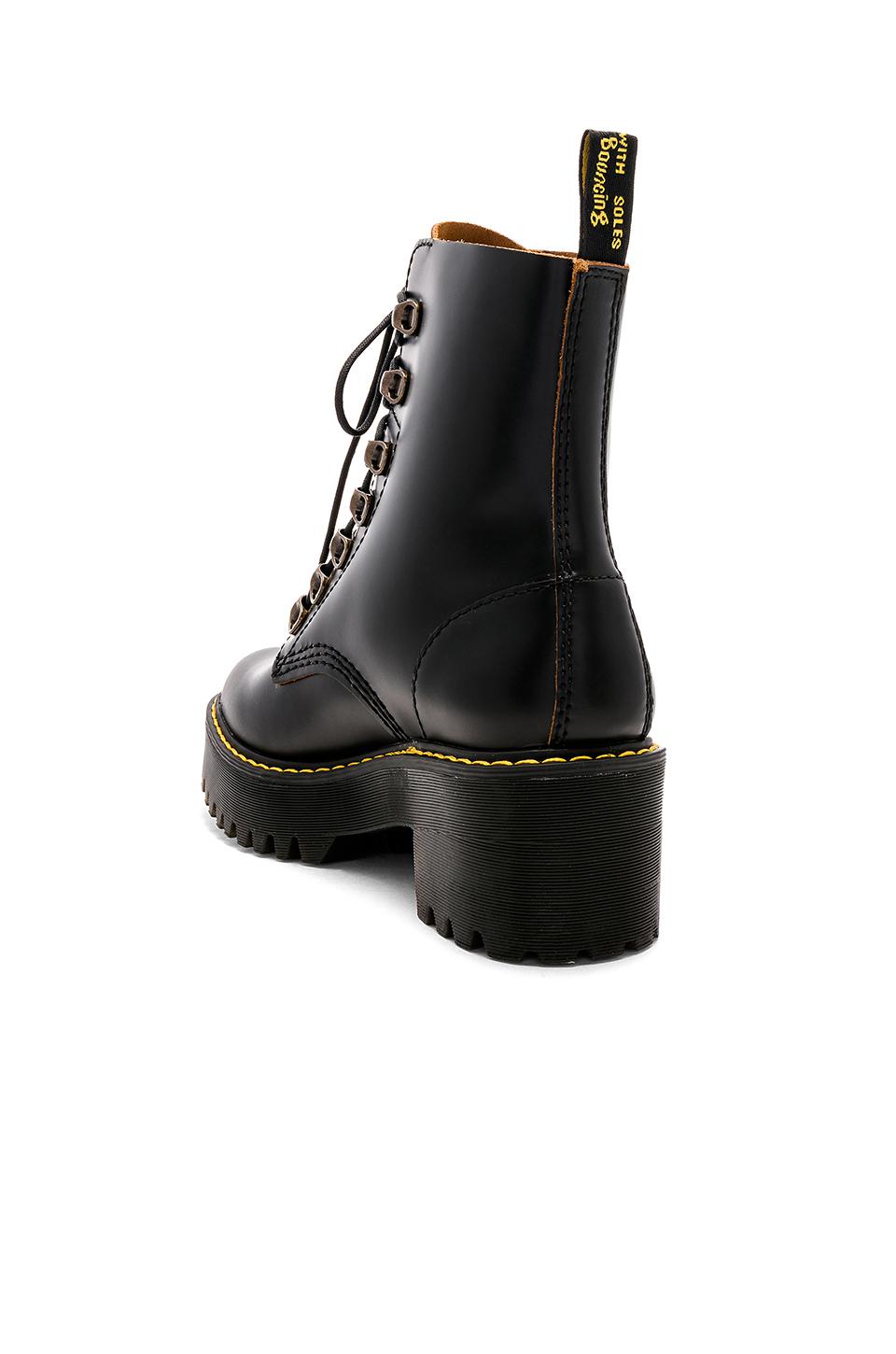 dr martens leona burgundy